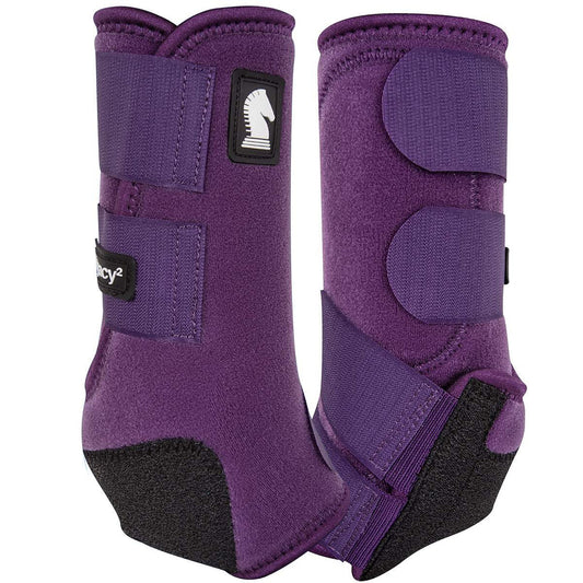 Eggplant Classic Legacy2 Hind Protective Boots