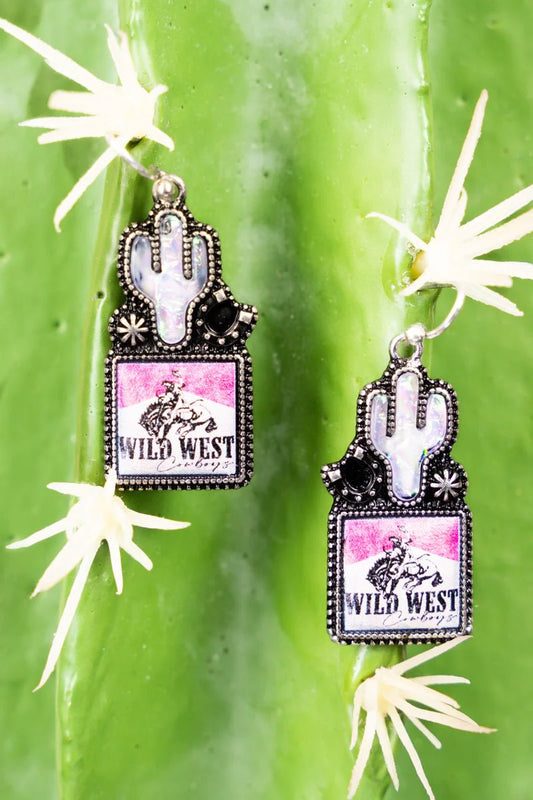 Wild West Cactus Earrings