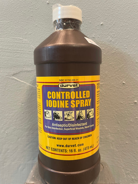 Controlled Iodine Spray 16 oz